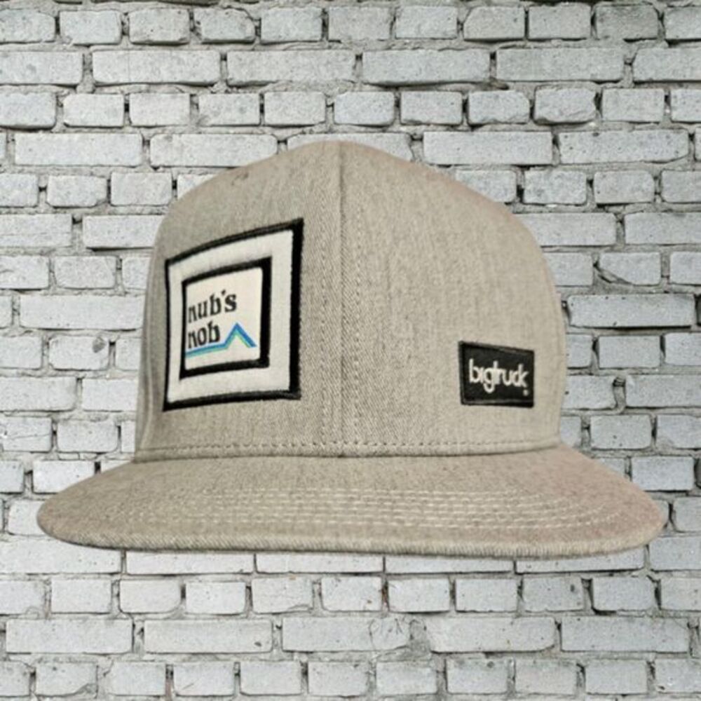 Men's Big Truck‎ Strapback Adjustable Hat - Grey (4292)